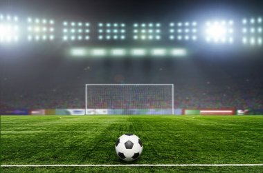 Stadyumu. soyut futbol