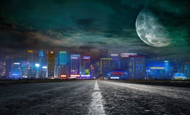 Otoban başlık şehir