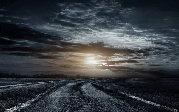 Δρόμος προς τον ουρανό — Φωτογραφία Αρχείου