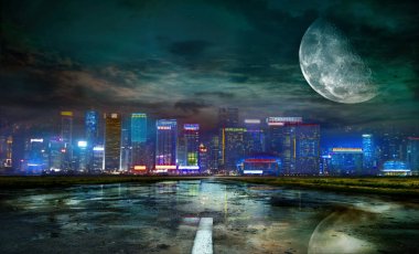 Otoban başlık şehir