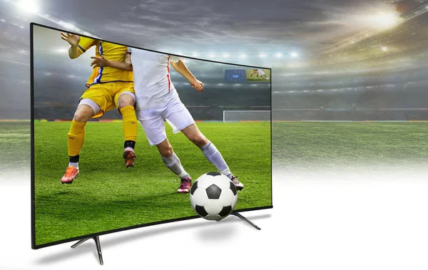 4k monitor smart televize — Stock fotografie