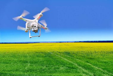 quadrocopter yakın çekim karşı 