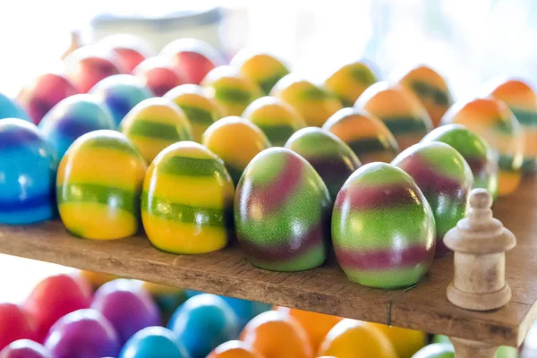 Vários ovos de Páscoa preparados para venda — Fotografia de Stock