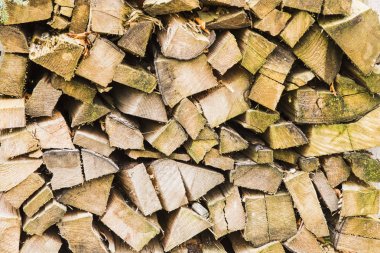 günlükleri ahşap düzgünce bir arka plan ve doğal textur yığılmış