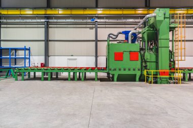 Endüstriyel kumlama makinesi