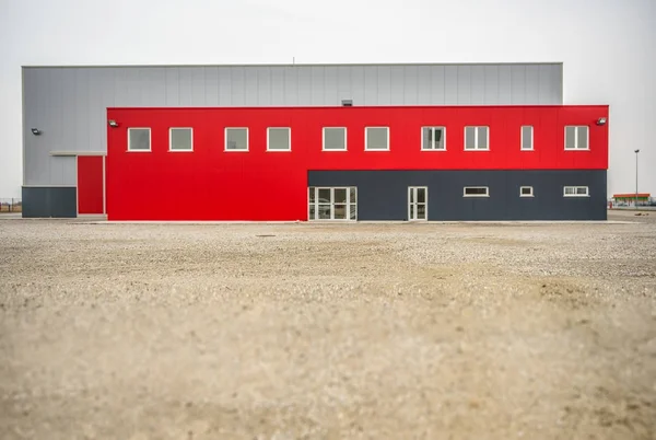 Edifícios de aço laminados a frio industriais — Fotografia de Stock