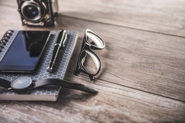 Office Masaüstü kişisel eşyalar ile