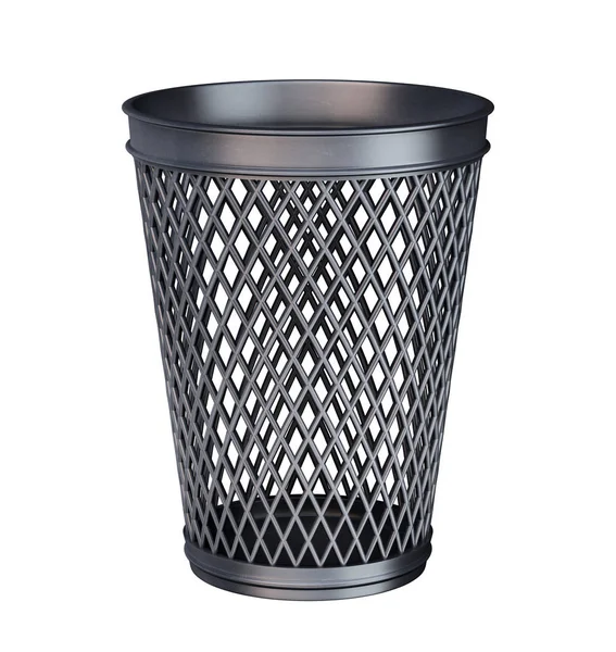 Trash can 3d render — Stock Photo, Image