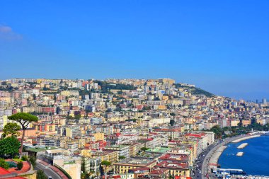 İtalya, Napoli, görüntülemek Batı Bölgesi, castel sant'Elmo ve ilgili Caracciolo, üzerinden gelen Orazio üzerinden.
