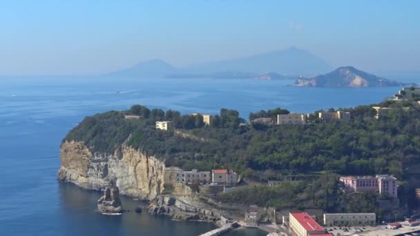 Italie Naples Aperçu Nisida Parc Virgiliano Posillipo — Video