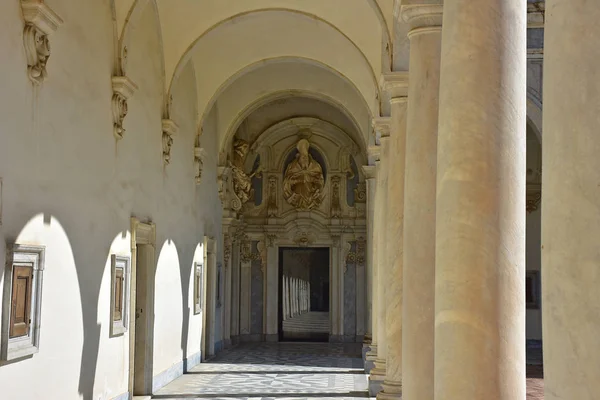 Itálie Neapol Října 2017 Certosa San Martino Rok 1325 Monumentální — Stock fotografie