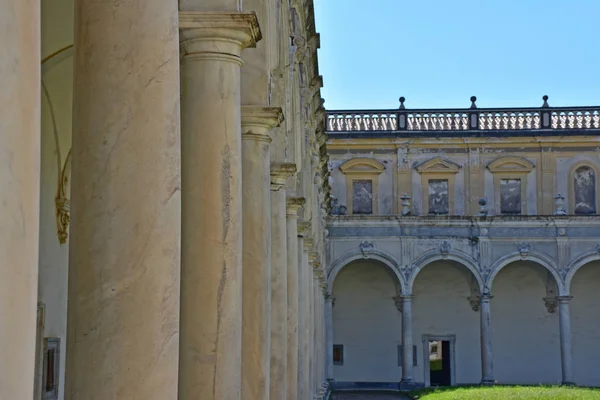 Napoli Certosa San Martino 1325 Complesso Religioso Monumentale Grande Chiostro — Foto Stock