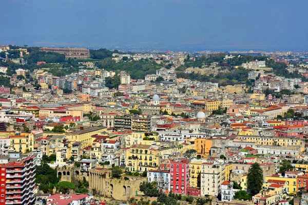 Italien Neapel Panorama Des Capodimonte Gebietes Des Sanitärbezirks Und Des — Stockfoto