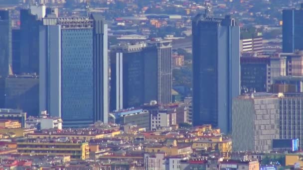 Napoli Zoom Fuori Dal Business Management Center — Video Stock