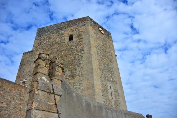 Talya Basilicata Bölgesi 2017 Norman Melfi Kalesi Dış Kule — Stok fotoğraf
