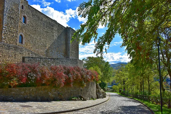 Italia Basilicata 2017 Castello Medievale Lagopesole Dell Secolo Origine Saracena — Foto Stock