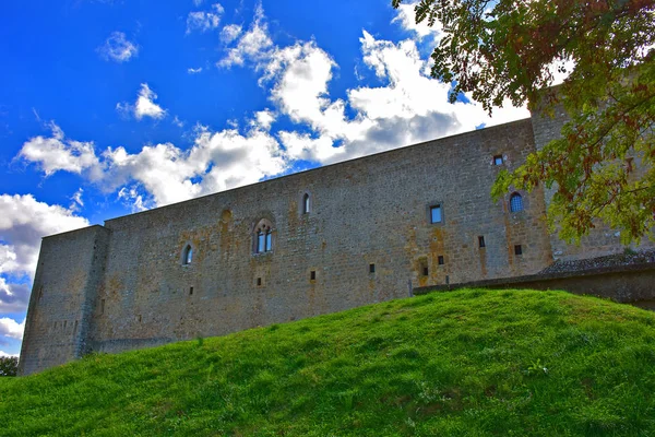 Italia Región Basilicata 2017 Castillo Medieval Lagopesole Del Siglo Origen — Foto de Stock