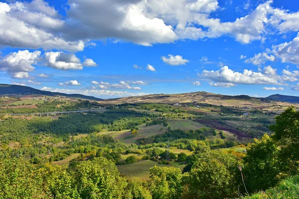 Italia Región Basilicata 2017 Castillo Medieval Lagopesole Del Siglo Origen —  Fotos de Stock