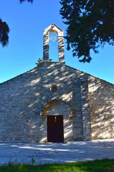 Italië Regio Apulië Typisch Landschap Landschappen Kerk Van Saint Lucia — Stockfoto