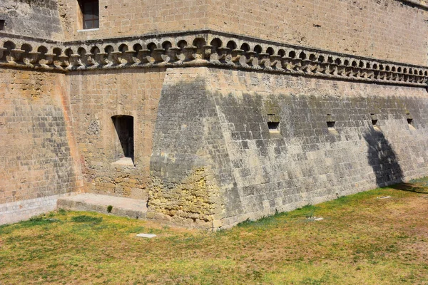 Italien Bari 2017 Norman Svevo Castle Mittelalterliche Festung Aus Dem — Stockfoto