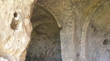 İtalya, Matera, Matera, taşlar UNESCO tarafından kaya Mağaraları Panoraması