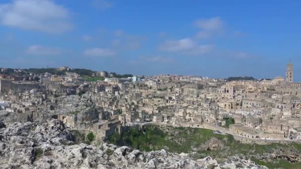 Italie, Matera, pierres de Matera, site UNESCO, panorama de la ville 