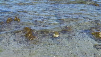İtalya, Otranto, panorama Beach. 