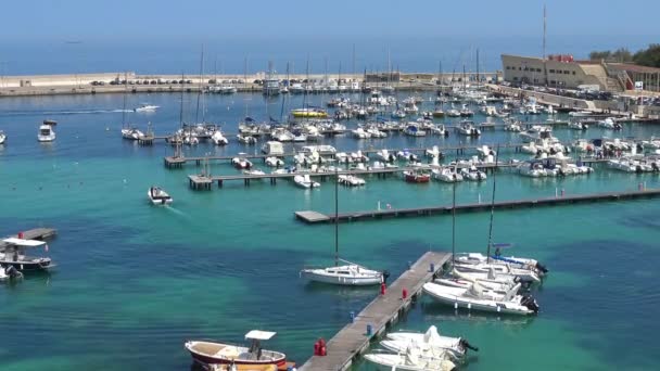 Włochy Otranto Kwietnia 2018 Starożytnej Miejscowości Otranto Dziedzictwa Kulturowego Unesco — Wideo stockowe