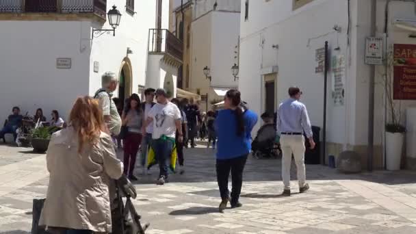 Italië Otranto April 2018 Oude Dorp Van Otranto Unesco Erfgoed — Stockvideo