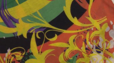 Grafik kaynakları için renkli doku. 4K 50 fps