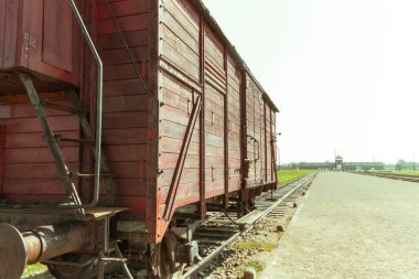 Ünlü sığır vagonları, Auschwitz-Birkenau ve diğer Nazi toplama kamplarına hayvan gibi sınır dışı edilmiş insanları taşımak için kullanılıyordu..