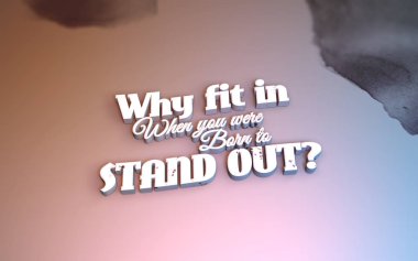 3D motivasyon posteri