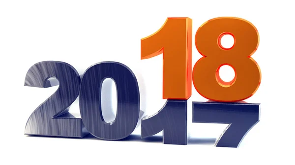 Gelukkig Nieuwjaar 2018 — Stockfoto