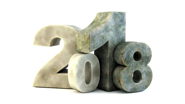 Felice anno nuovo 2018 — Foto Stock