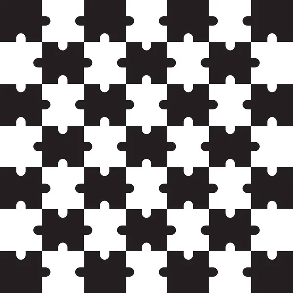 Bir sürü parça düz bulmaca sunu. Jigsaw vektör çizim