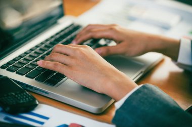 Ofiste çalışan iş kavramı