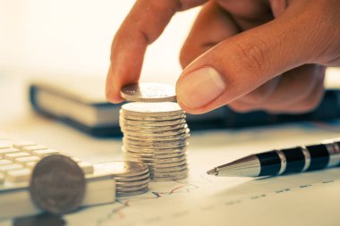 Finansal yatırım iş kavramı