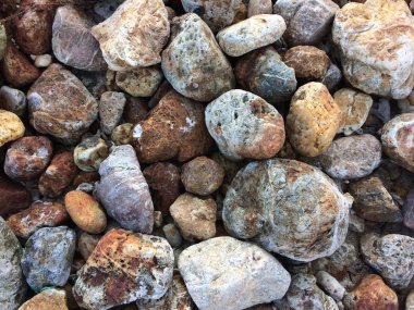 Kahverengi beyaz ve gri kayalar arka plan