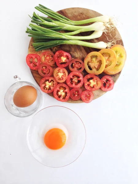 Готовить яйцо для здоровья — стоковое фото