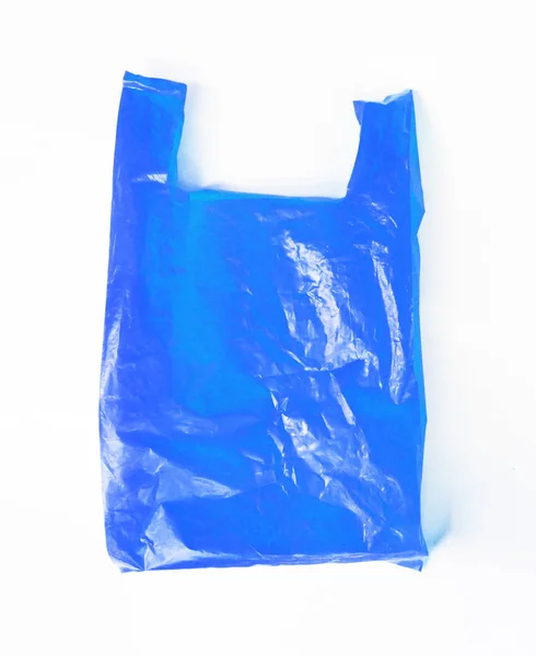 Plastikowa torba na białym tle — Zdjęcie stockowe