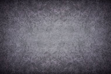 Gri beton duvar arka plan dokulu. Karanlık kenarları