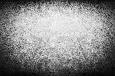 Siyah ve beyaz grunge beton duvar stil dokulu. Karanlık kenarları