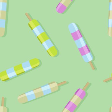 Açık yeşil - vektör arka plan üzerinde renkli buz çıkar