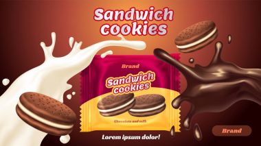 Sandviç Çerezler reklamlar