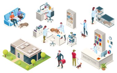 Isome veteriner kliniği, evcil hayvanlar ve doktorlar