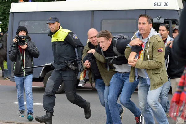 Arresto durante la protesta —  Fotos de Stock
