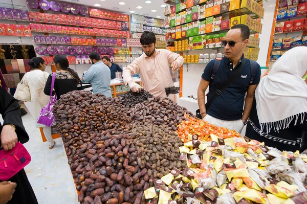 Loja de doces em Dubai — Fotografia de Stock