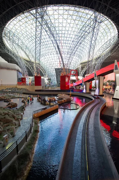 Belső Ferrari world — Stock Fotó