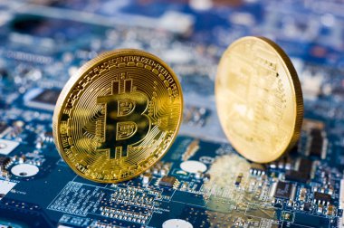 anakart üzerinde bitcoin