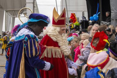 Sinterklaas Hollanda 'ya geliyor.